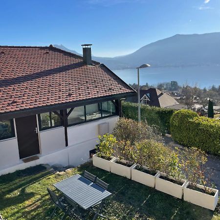 Maisonnette Vue Panoramique Lac D'Annecy เวย์ริเยร์-ดู-ลัค ภายนอก รูปภาพ